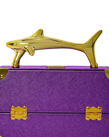 Sprayground SHARKS OF THE GOLD OCEAN JEWELRY CASE
