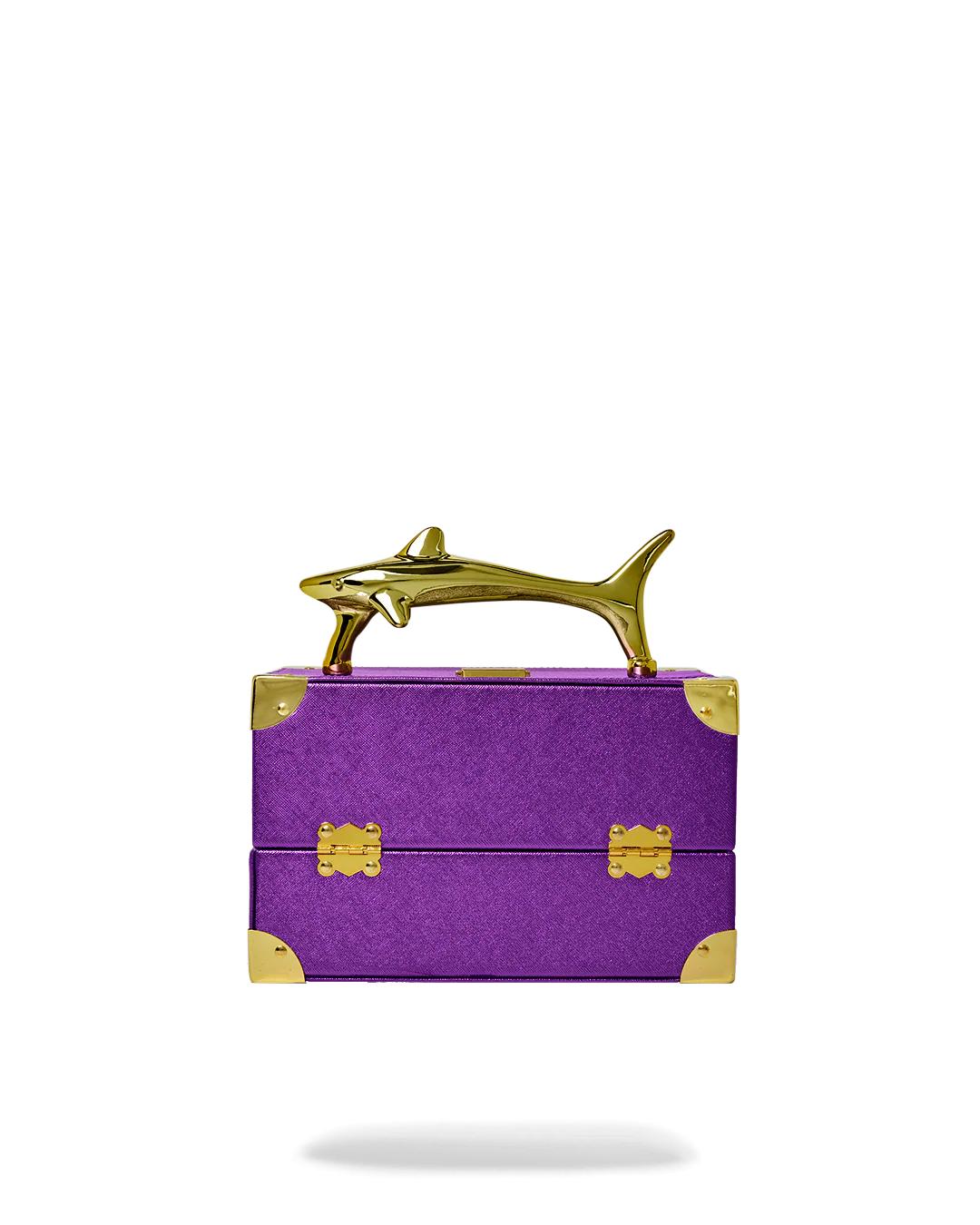 Sprayground SHARKS OF THE GOLD OCEAN JEWELRY CASE