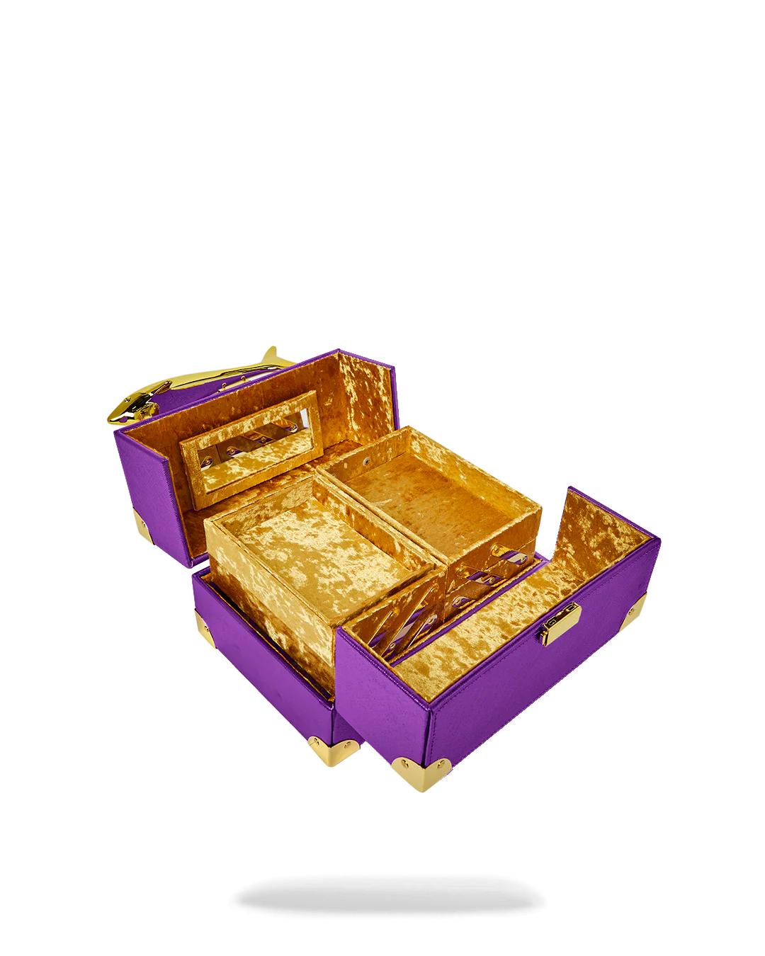 Sprayground SHARKS OF THE GOLD OCEAN JEWELRY CASE