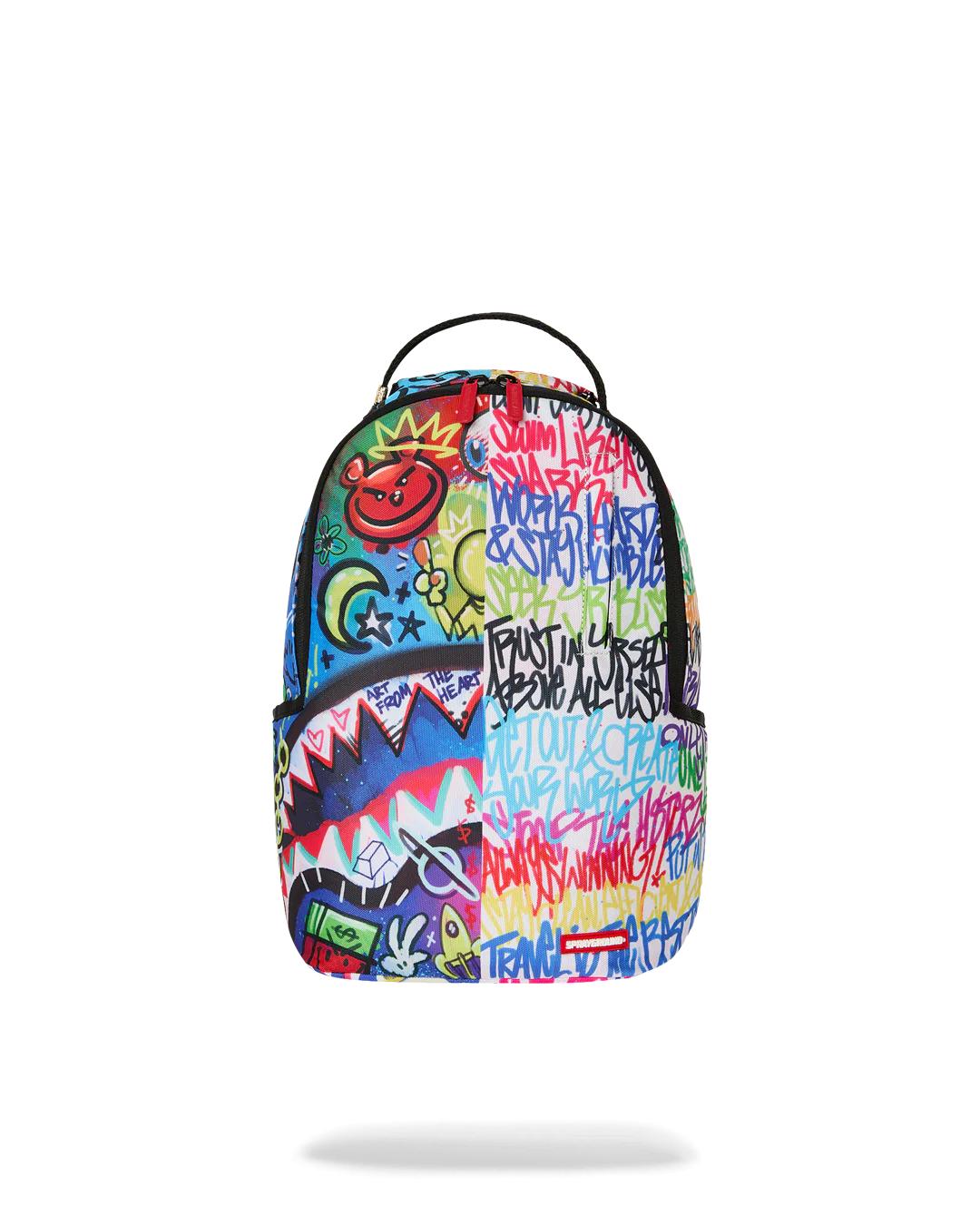 Sprayground SPLIT SCRIBBLES BACKPACK
