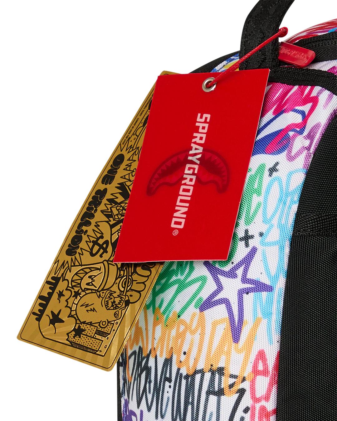 Sprayground SPLIT SCRIBBLES BACKPACK