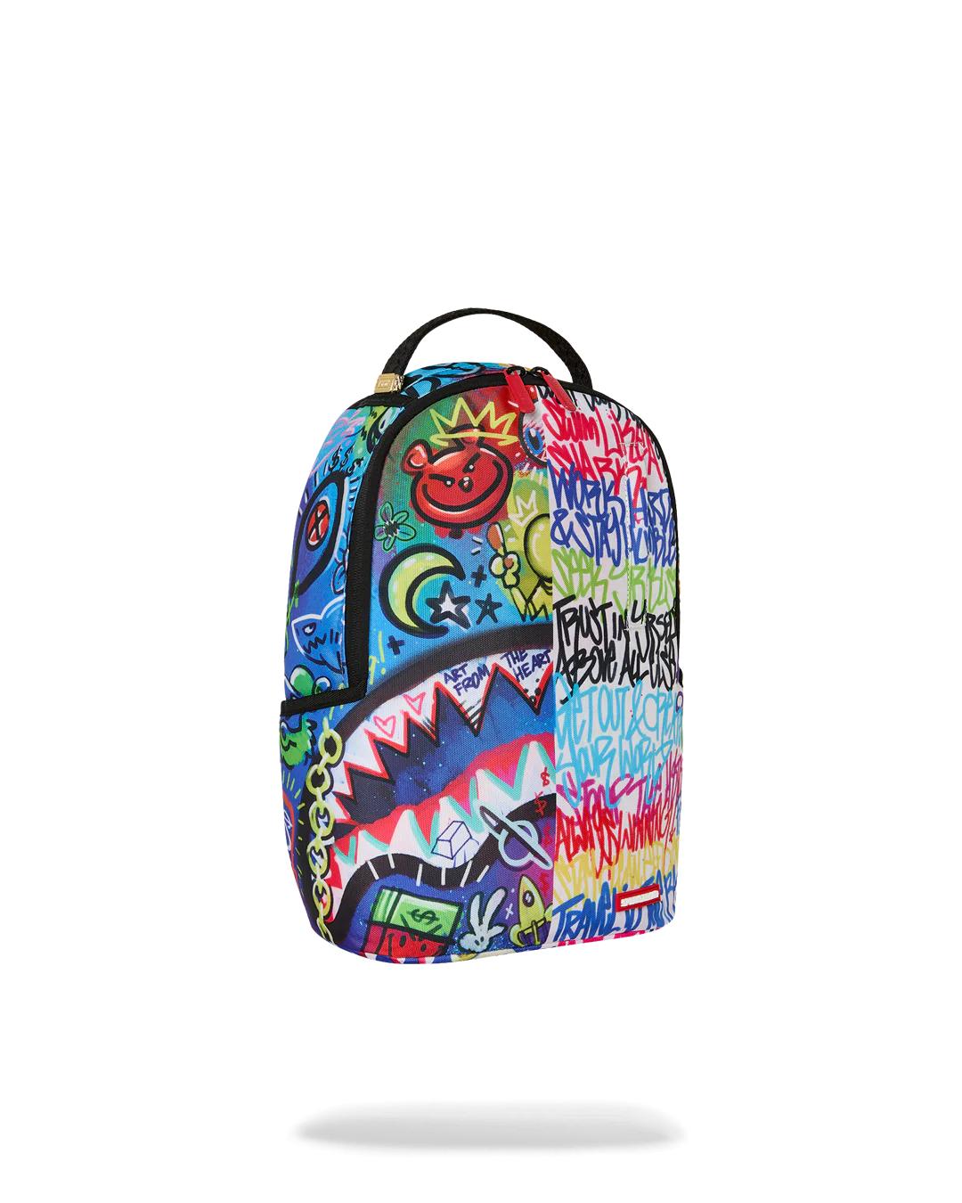 Sprayground SPLIT SCRIBBLES BACKPACK
