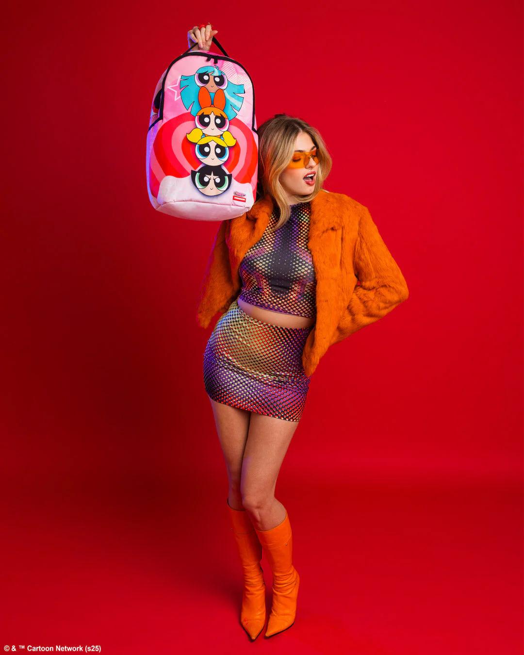 Sprayground POWERPUFF GIRLS STACKED MINI BACKPACK