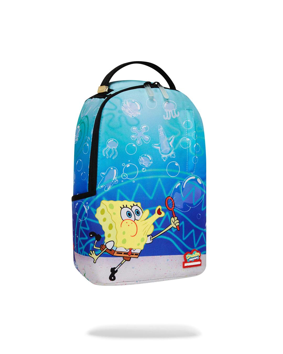 Sprayground SPONGEBOB BLOWING BUBBLES DLXR MINI BACKPACK