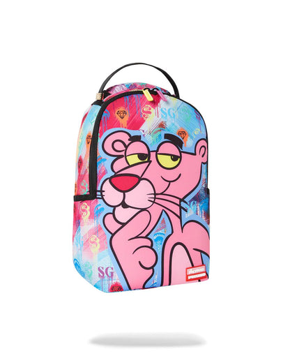 Sprayground SMALL BACKPACK: PINK PANTHER ART CLASS