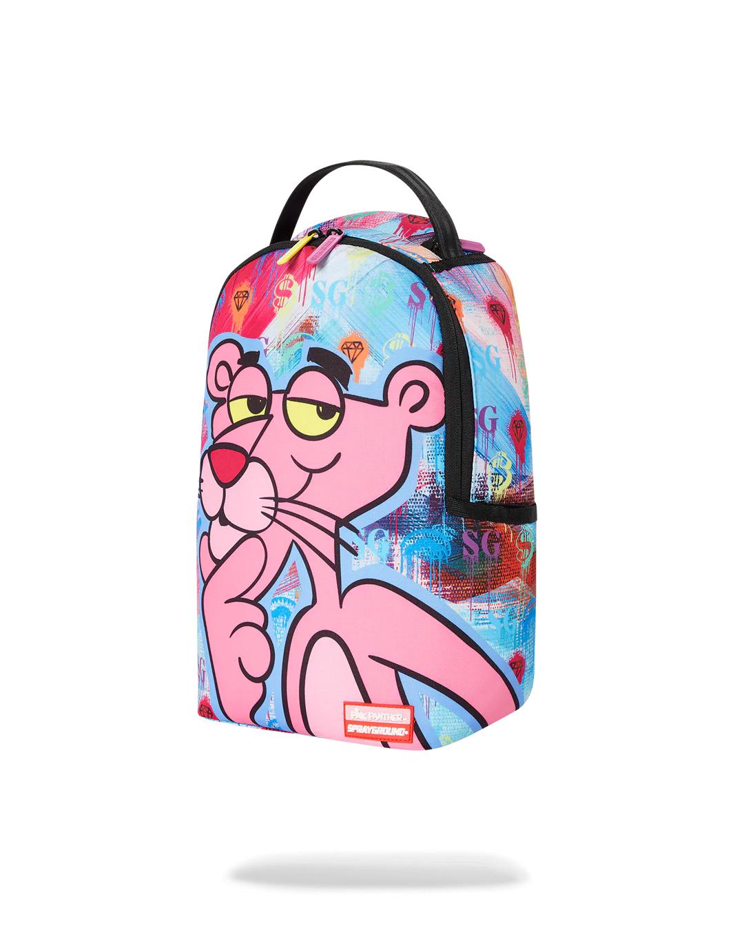 Sprayground SMALL BACKPACK: PINK PANTHER ART CLASS