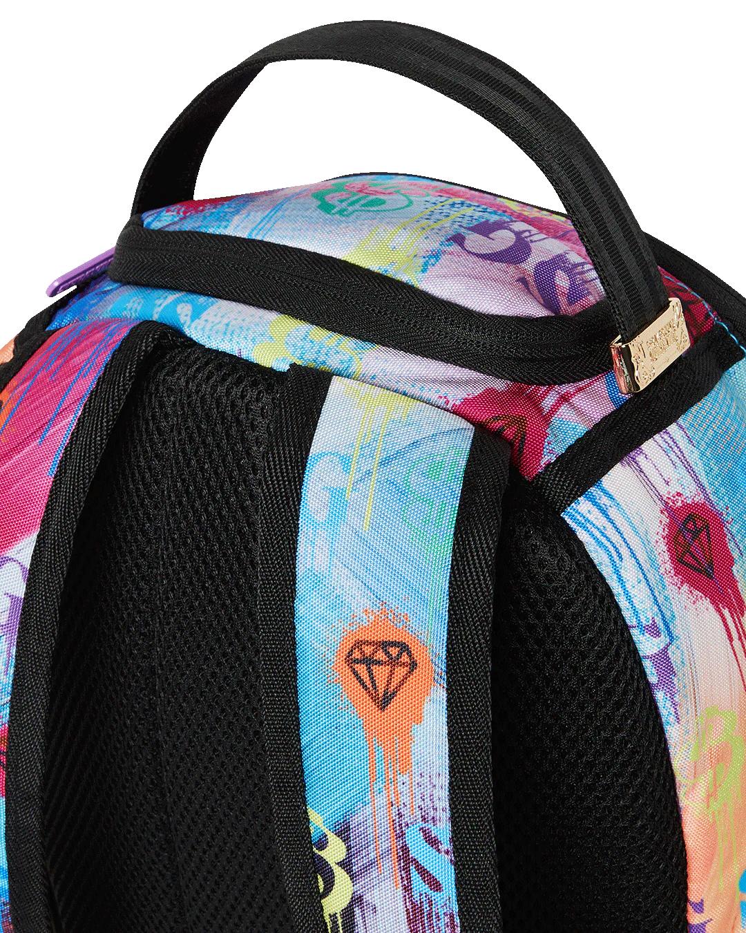 Sprayground SMALL BACKPACK: PINK PANTHER ART CLASS