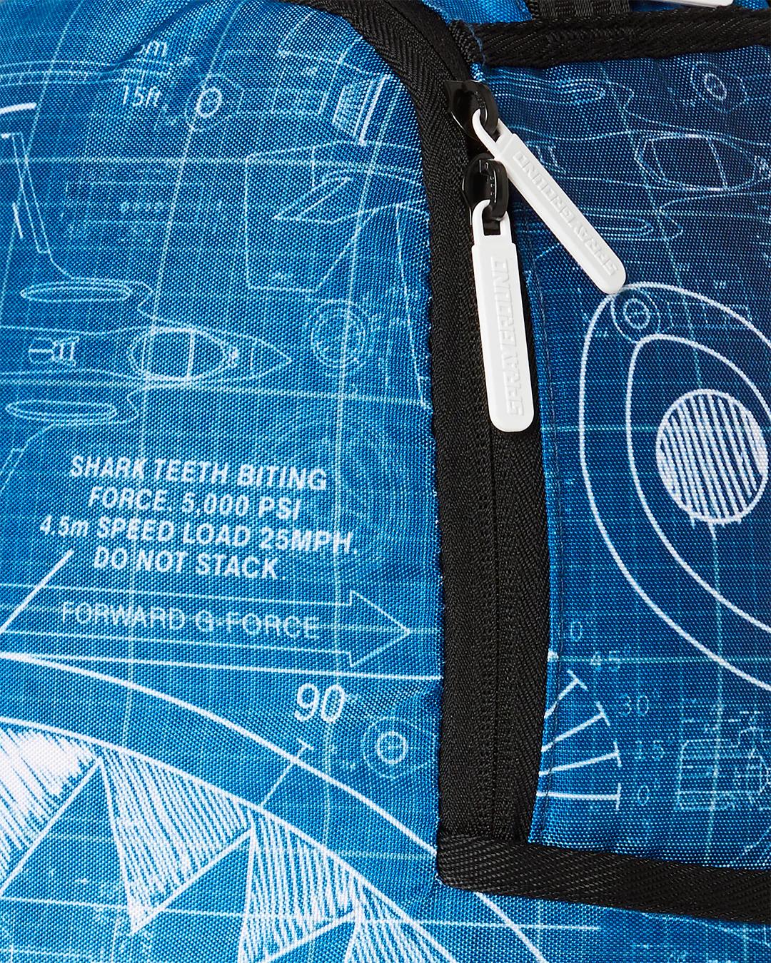 Sprayground MINI SCHEMATICS SHARK BACKPACK