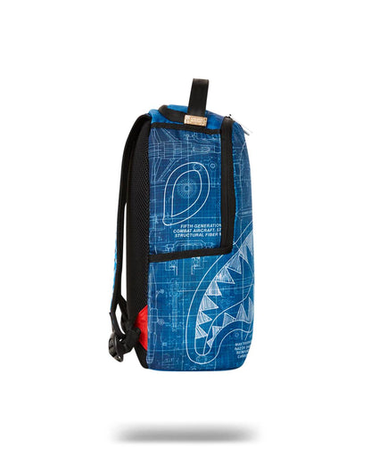 Sprayground MINI SCHEMATICS SHARK BACKPACK