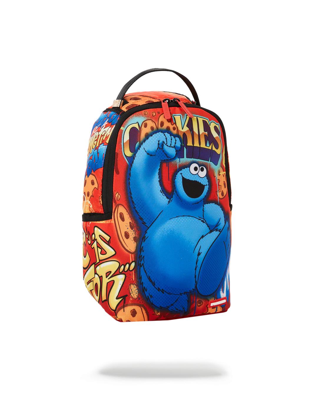 Sprayground COOKIE MONSTER ON THE RUN MINI BACKPACK