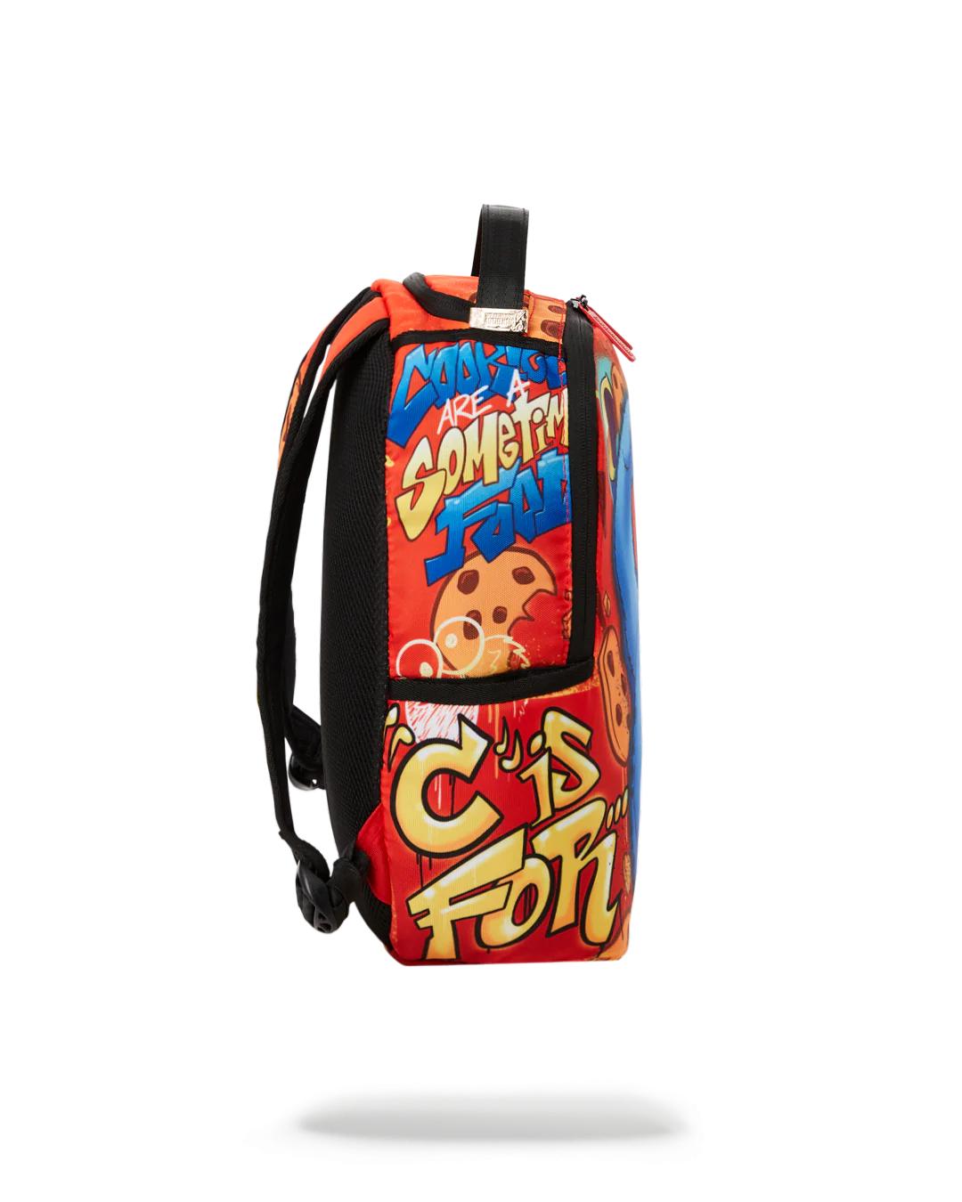 Sprayground COOKIE MONSTER ON THE RUN MINI BACKPACK