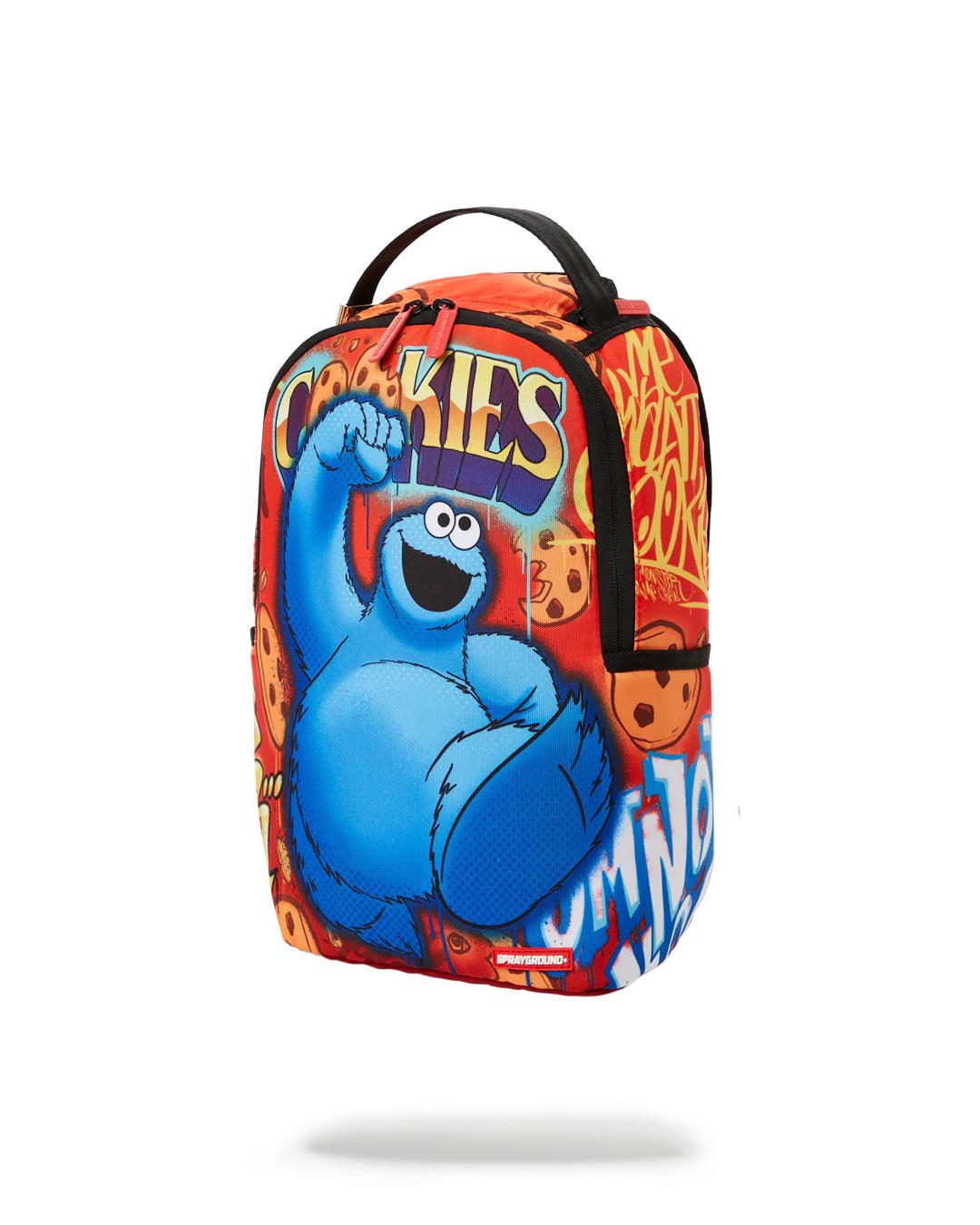 Sprayground COOKIE MONSTER ON THE RUN MINI BACKPACK