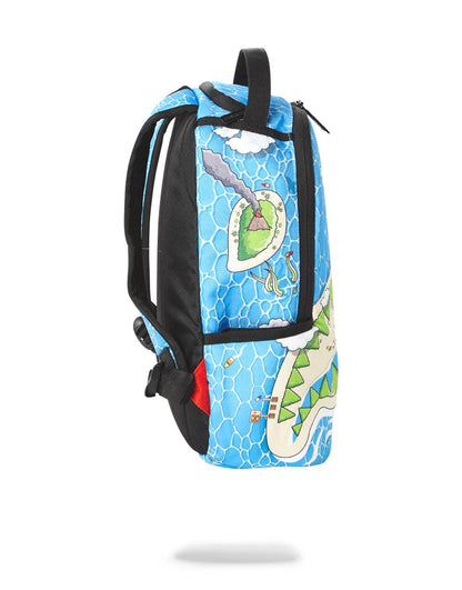 Sprayground MINI WELCOME TO SHARK ISLAND BACKPACK