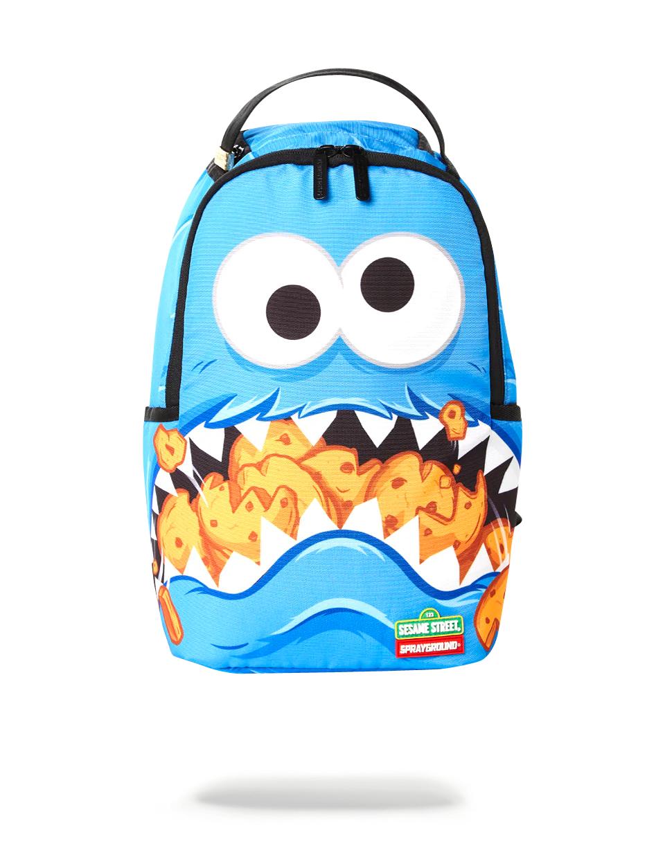 Sprayground MINI COOKIE MONSTER SHARK BACKPACK
