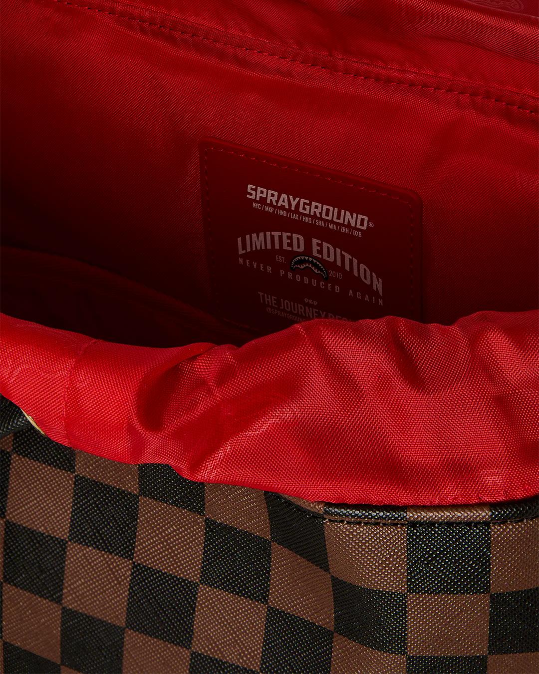 Sprayground KATANA CHECK BOSS MONTE CARLO BACKPACK