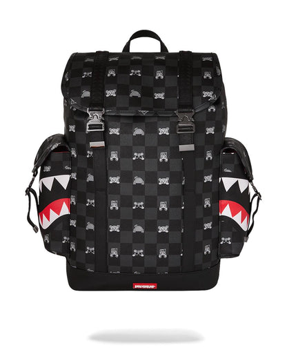 Sprayground SHARK MOB HIDEOUT MONTE CARLO BACKPACK
