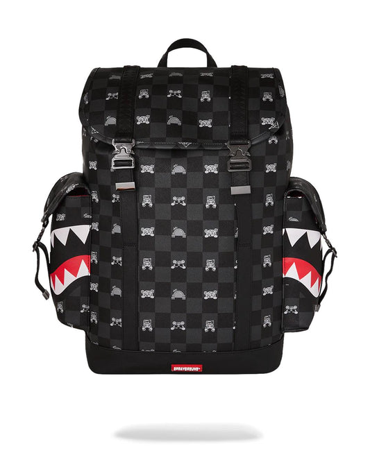 Sprayground SHARK MOB HIDEOUT MONTE CARLO BACKPACK