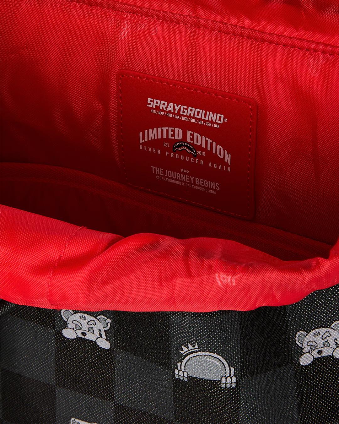 Sprayground SHARK MOB HIDEOUT MONTE CARLO BACKPACK