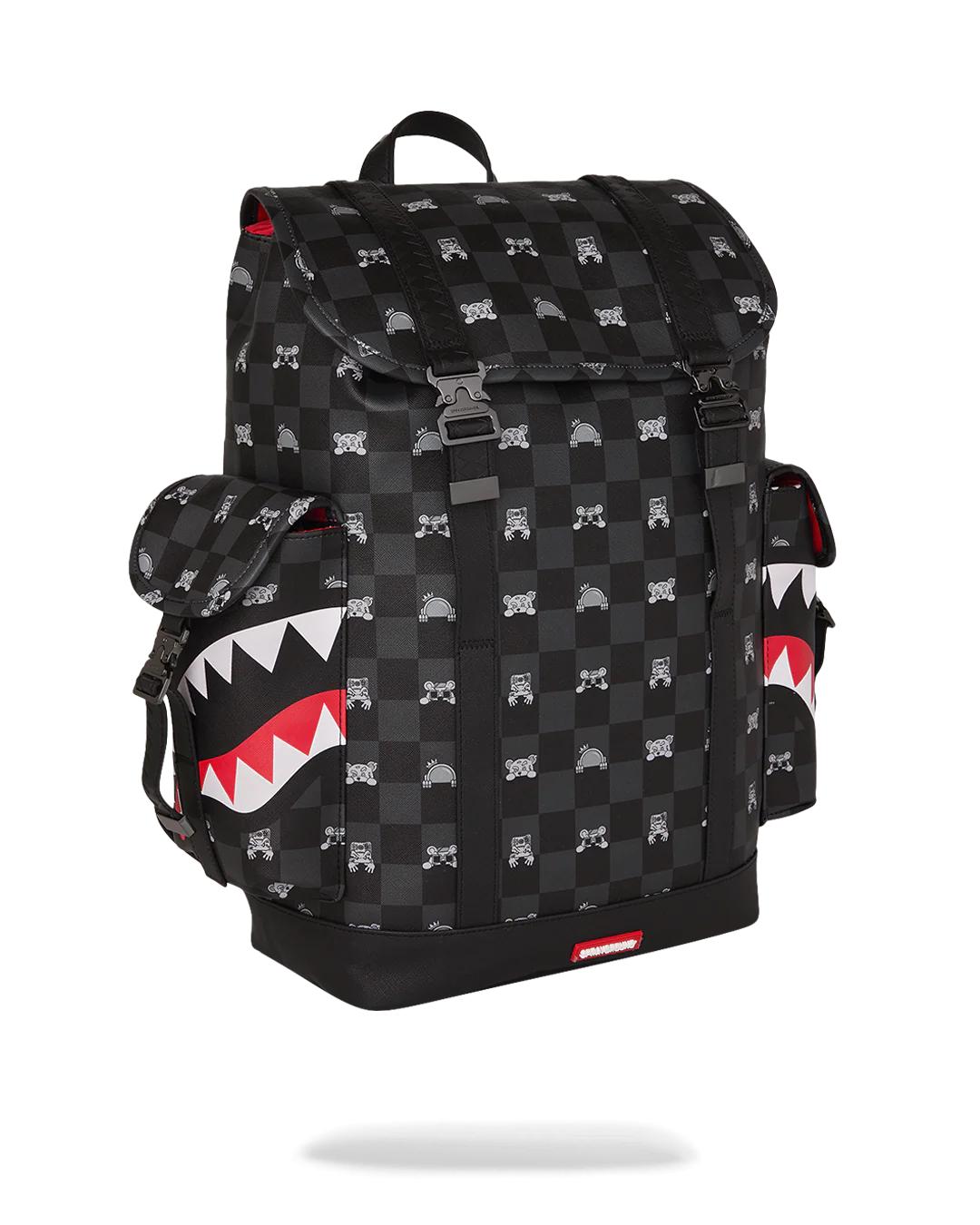 Sprayground SHARK MOB HIDEOUT MONTE CARLO BACKPACK