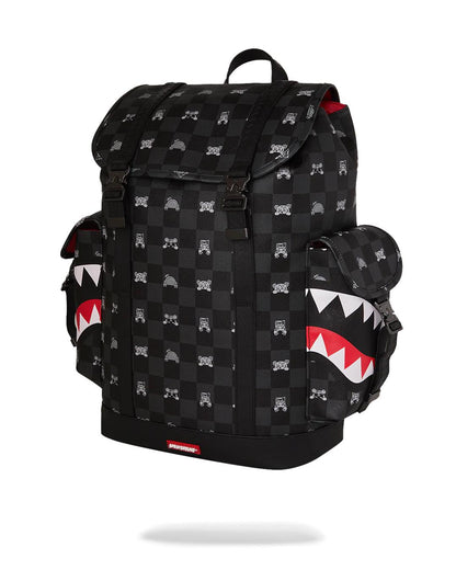 Sprayground SHARK MOB HIDEOUT MONTE CARLO BACKPACK