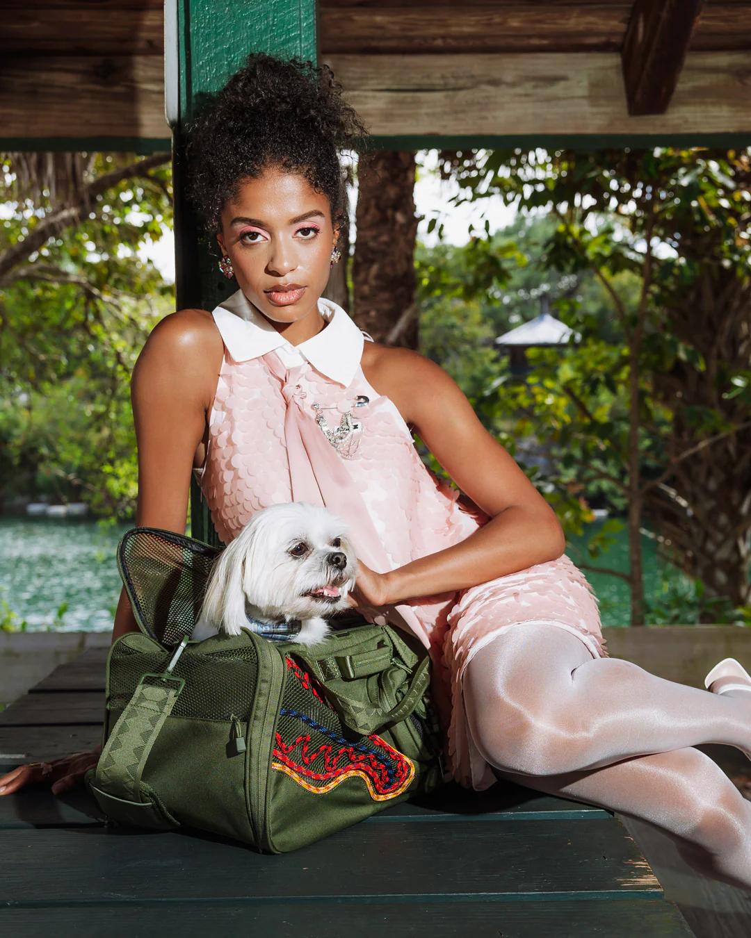 Sprayground WON'T STOP TILL THE TOP PET CARRIER