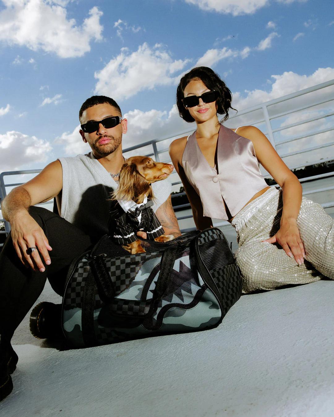 Sprayground 3AM RIPTIDE PET CARRIER DUFFLE