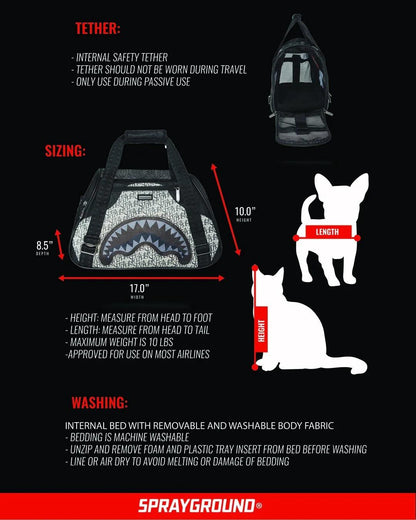 Sprayground SG ALL DAY PET CARRIER