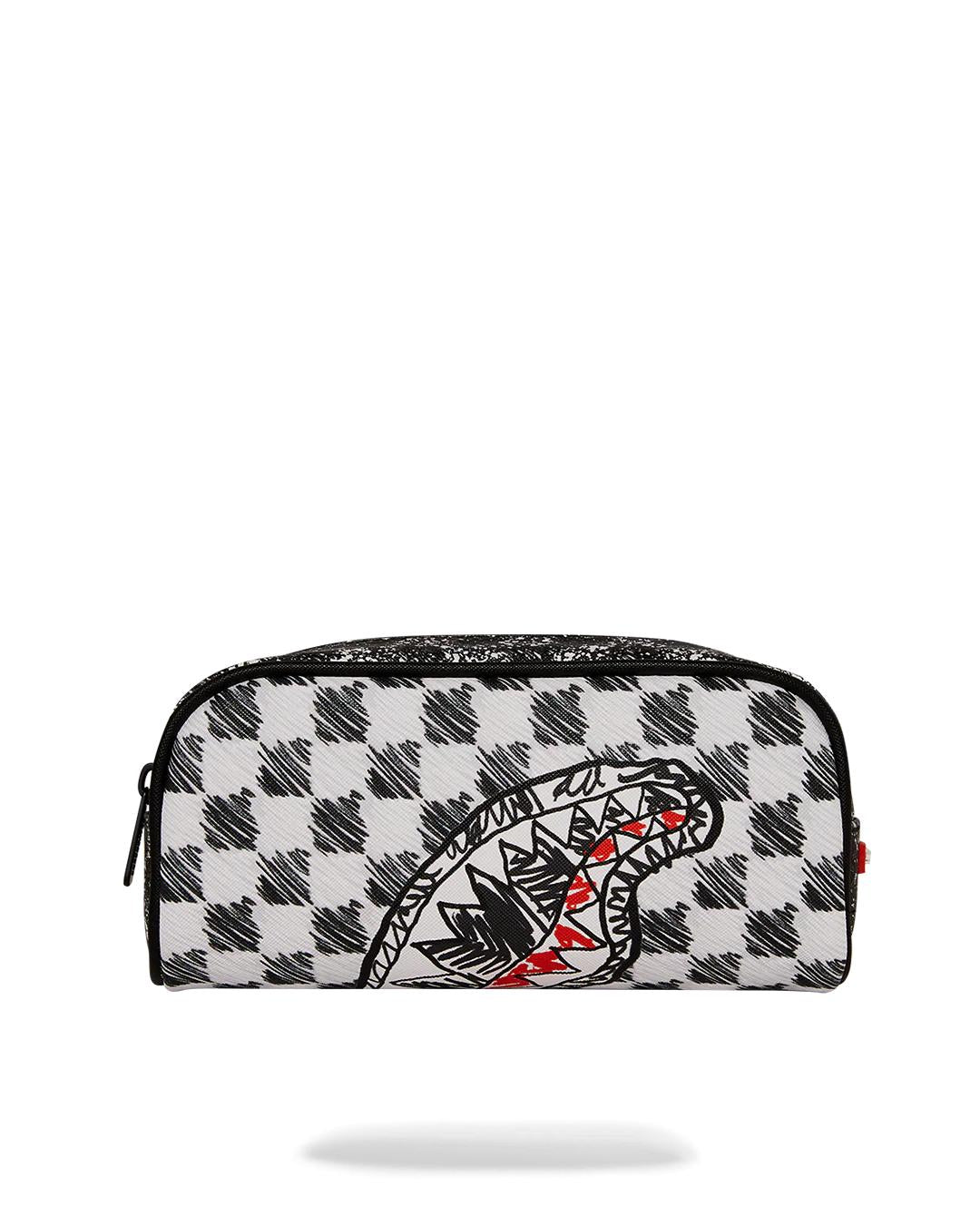 Sprayground SCRIBBLE DRIBBLE CHECK POUCH