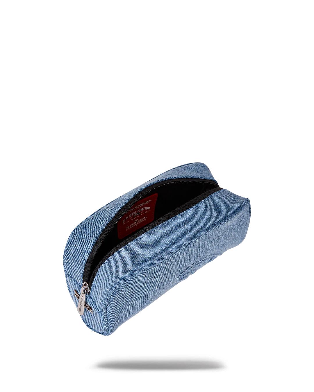 Sprayground STONE WASHED SHARK PENCIL POUCH
