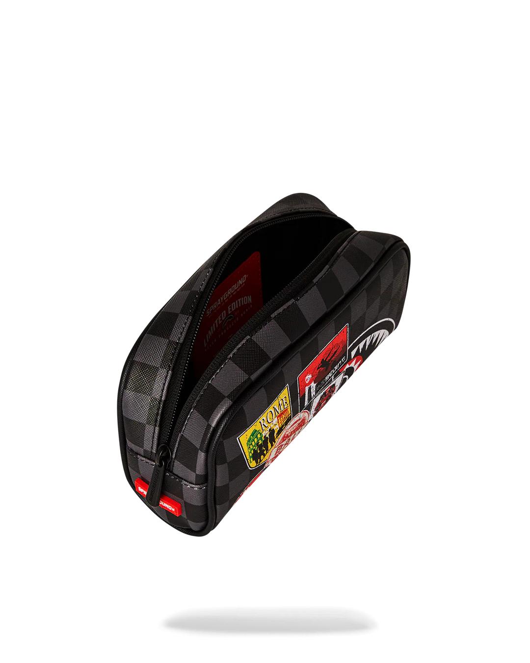 Sprayground GLOBAL MOGUL UNLIMITED MILES PENCIL POUCH