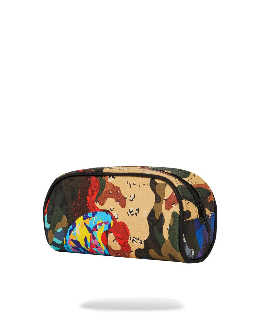 Sprayground SLICED AND DICED CAMO POUCH