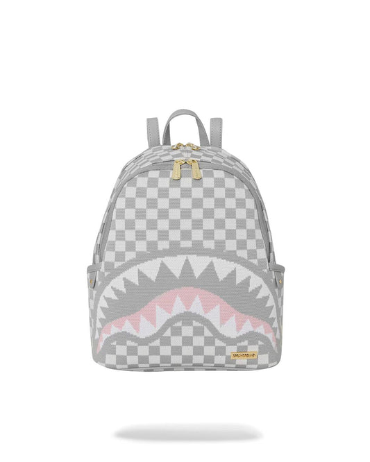 Sprayground KNIT SHARKS IN PARIS IN CREAM SAVAGE BACKPACK