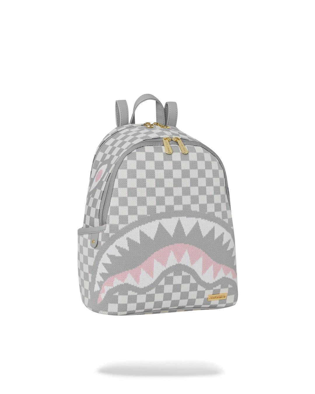 Sprayground KNIT SHARKS IN PARIS IN CREAM SAVAGE BACKPACK