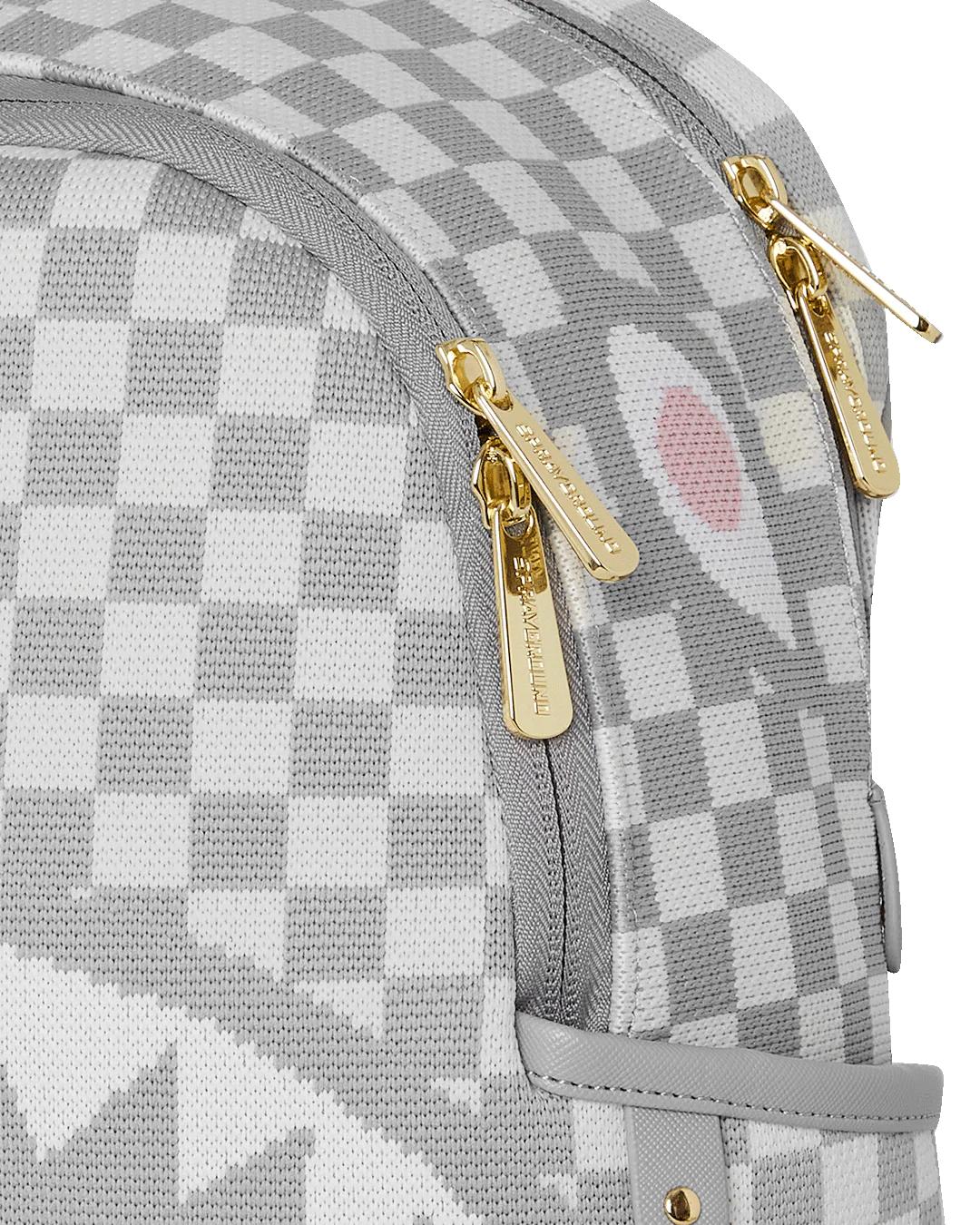 Sprayground KNIT SHARKS IN PARIS IN CREAM SAVAGE BACKPACK