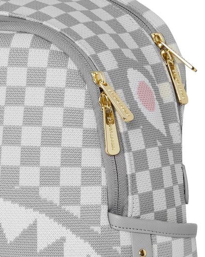 Sprayground KNIT SHARKS IN PARIS IN CREAM SAVAGE BACKPACK