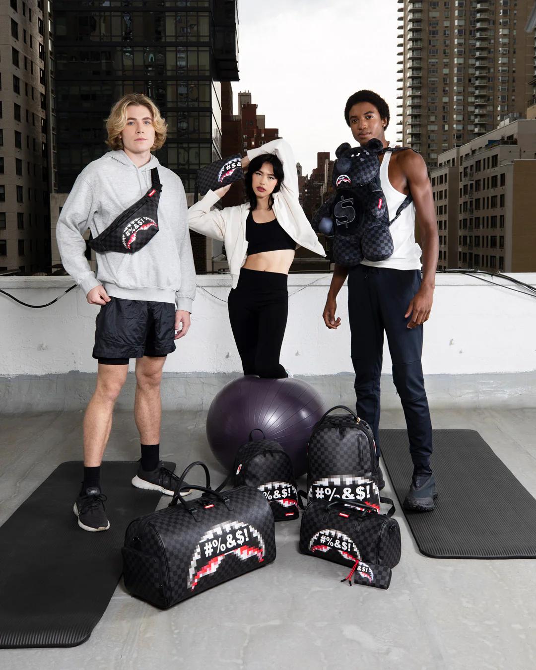 Sprayground WHAT THE BEEP' SHARK SAVAGE BACKPACK