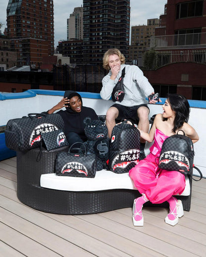 Sprayground WHAT THE BEEP' SHARK SAVAGE BACKPACK