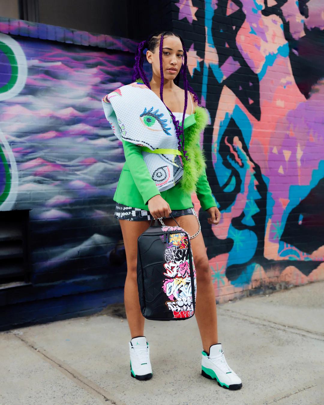 Sprayground HALF GRAFF NIGHT SNEAKER HOLDER