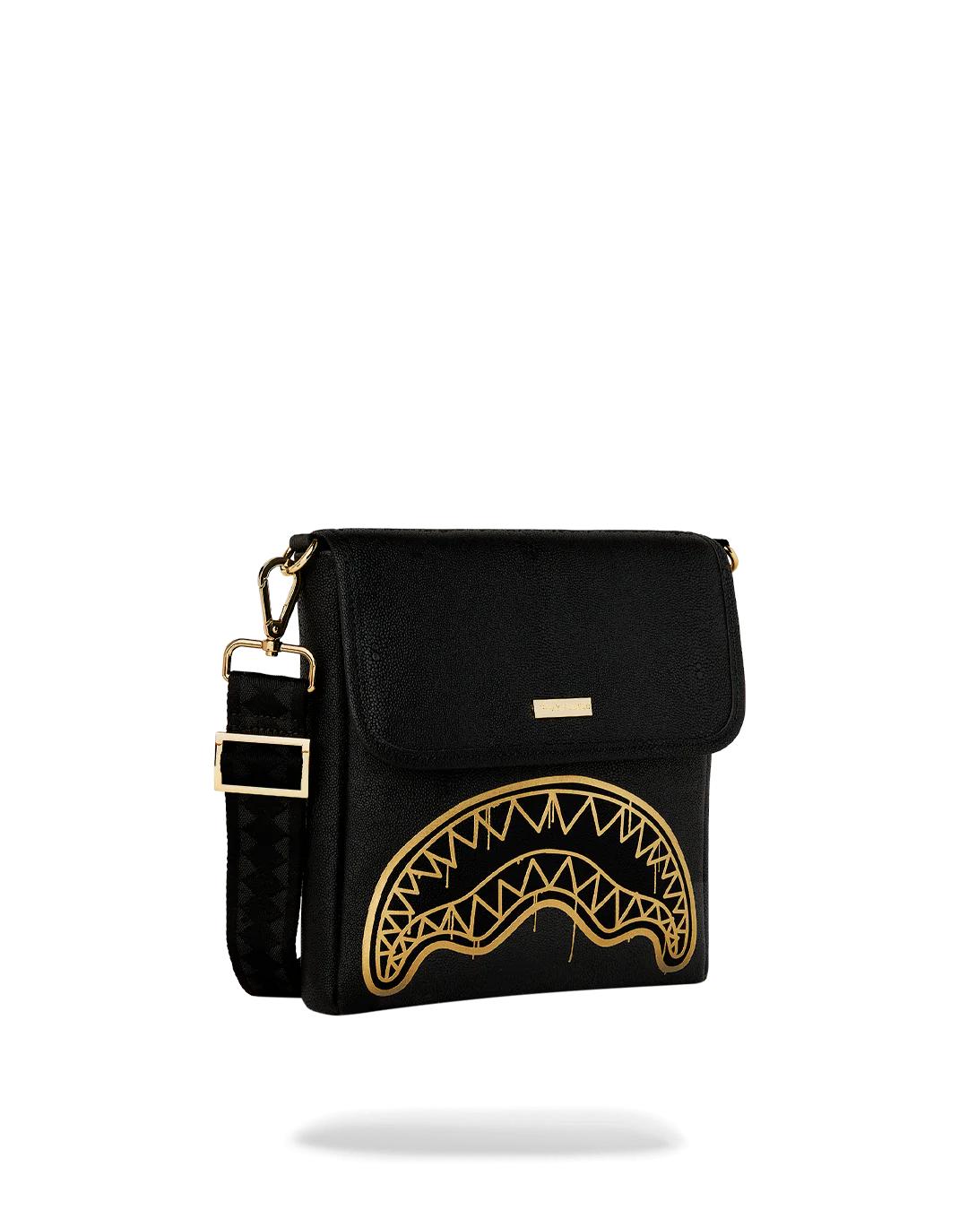 Sprayground GOLD FANG MESSENGER SLING