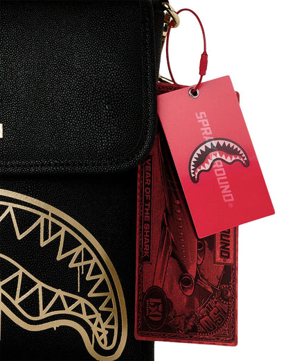 Sprayground GOLD FANG MESSENGER SLING