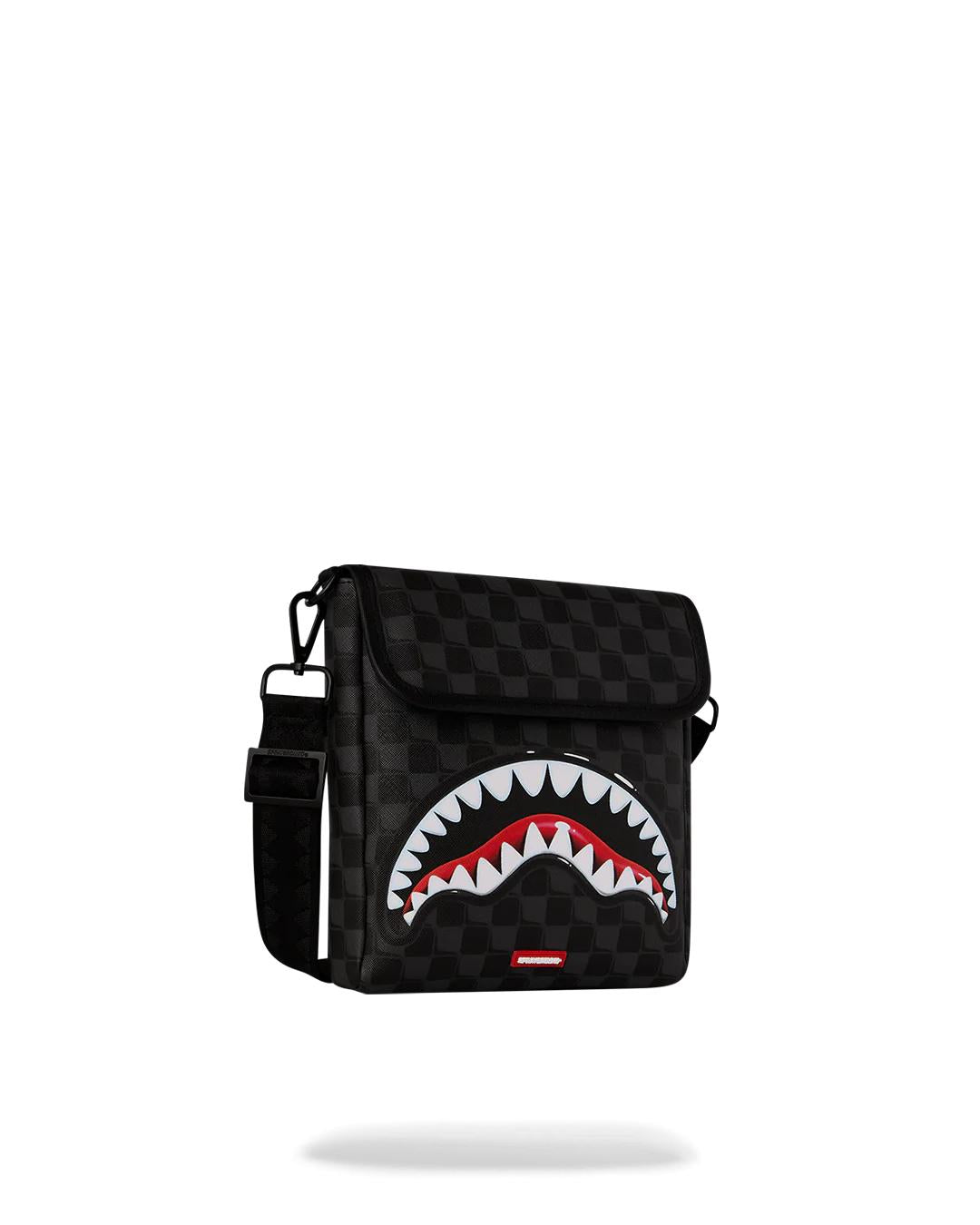 Sprayground SHARKS IN PARIS HYPER PUFF MESSENGER SLING