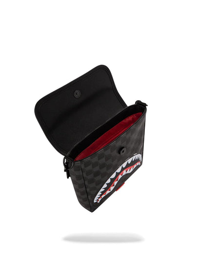 Sprayground SHARKS IN PARIS HYPER PUFF MESSENGER SLING