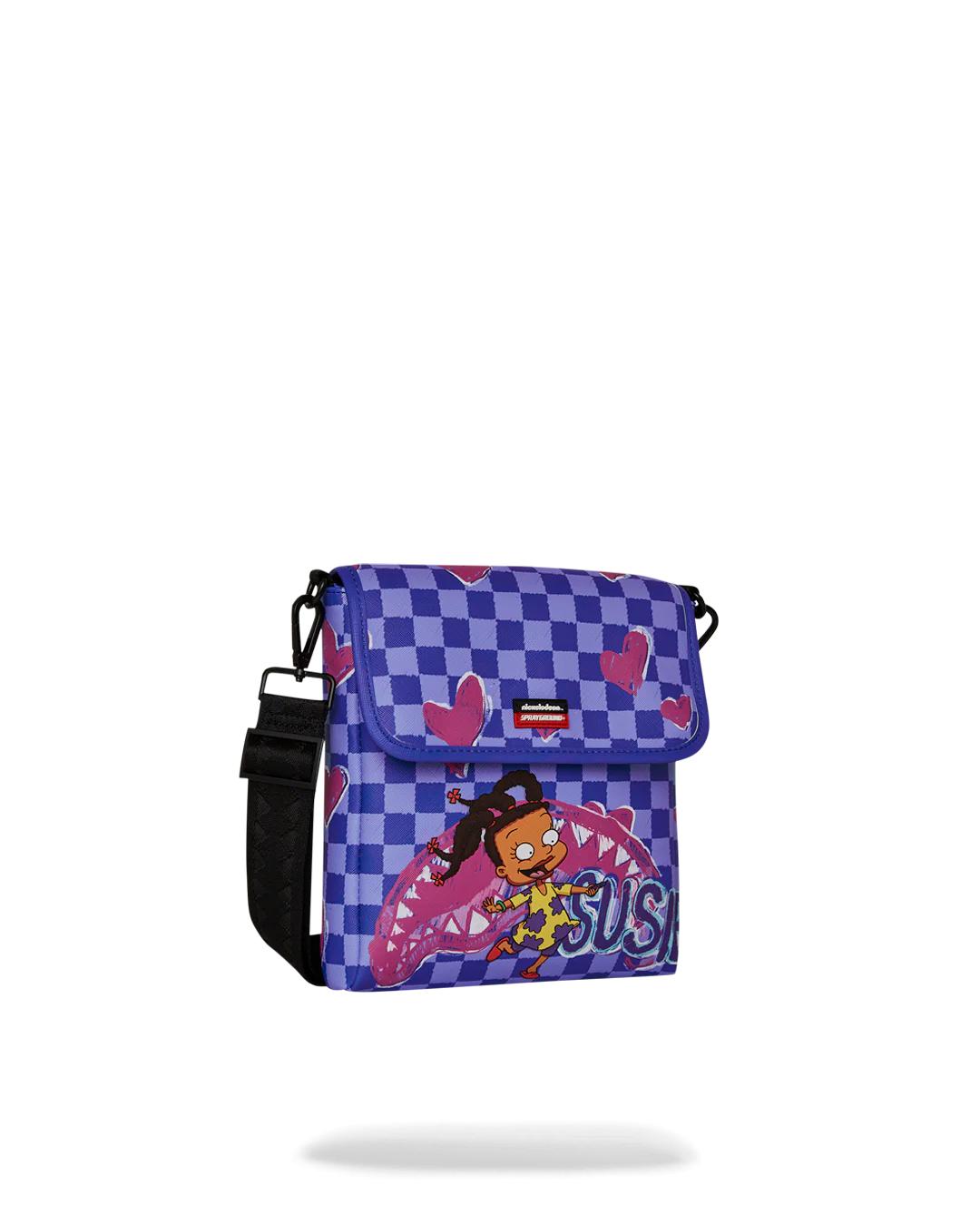 Sprayground RUGRATS SUSIE CRAYON SHARK MESSENGER SLING