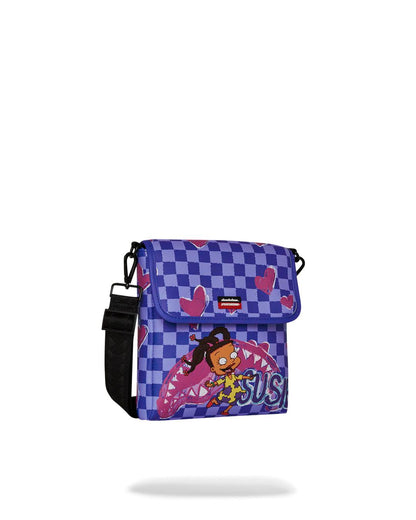 Sprayground RUGRATS SUSIE CRAYON SHARK MESSENGER SLING
