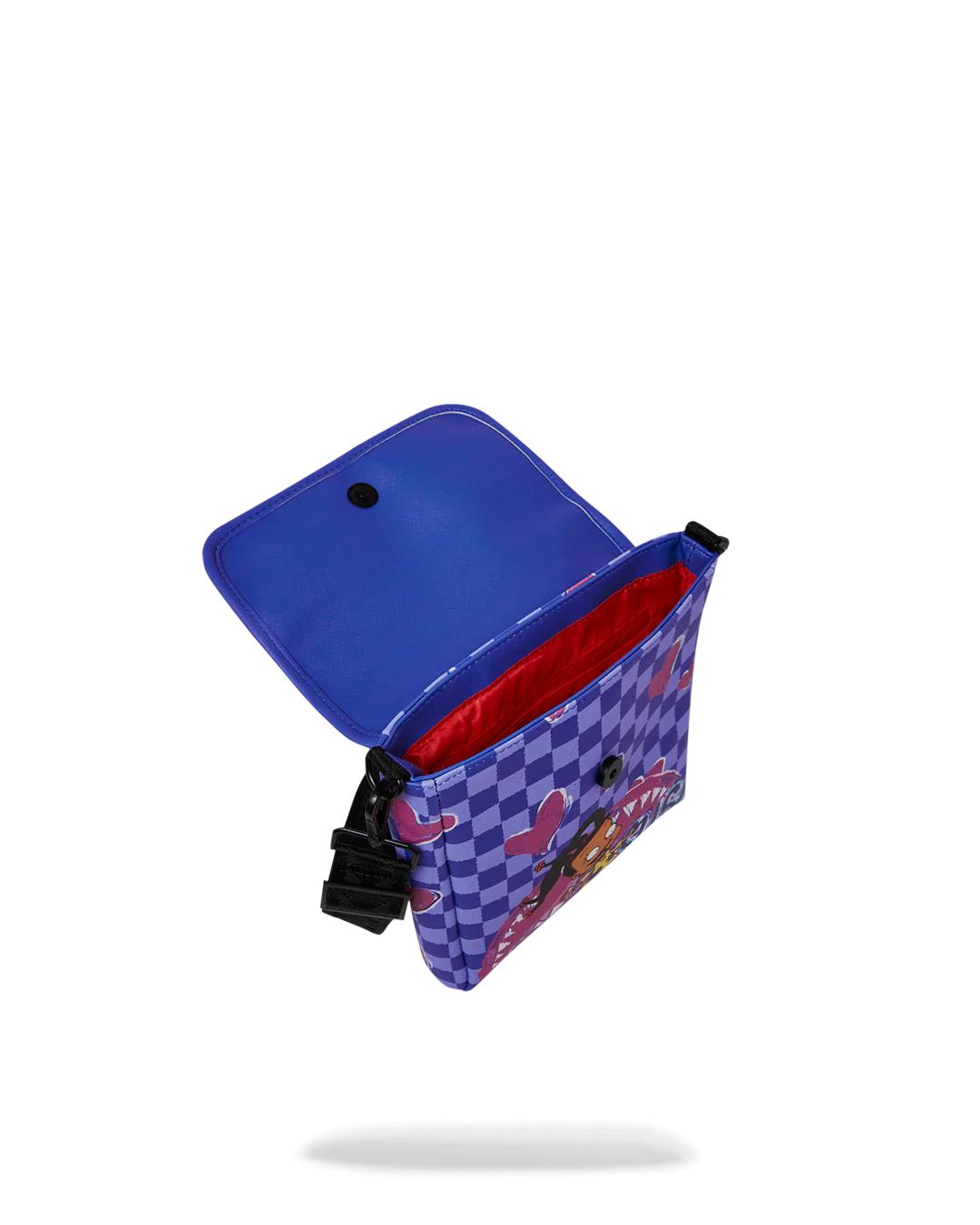 Sprayground RUGRATS SUSIE CRAYON SHARK MESSENGER SLING