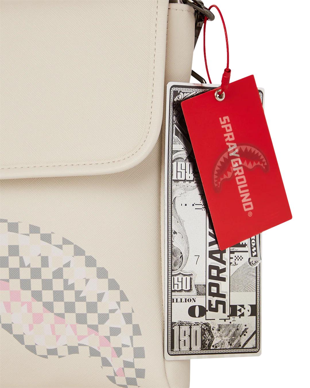 Sprayground SHARK CENTRAL DYNAMIC MESSENGER SLING BAG
