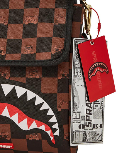 Sprayground THE HIDEOUT MESSENGER SLING BAG