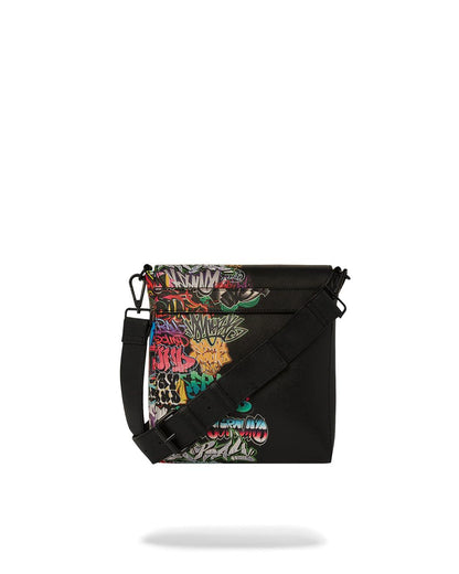 Sprayground HALF GRAF LIPS MESSENGER BAG