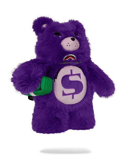 Sprayground FURZILLA SHARK (PURP) MONEYBEAR BACKPACK