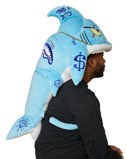 Sprayground STUFFED SAVAGE HOODY BACKPACK SHARK